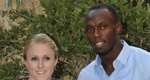 Sally Pearson & Usain Bolt