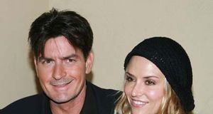 Charlie-Sheen&Brooke-Mueller