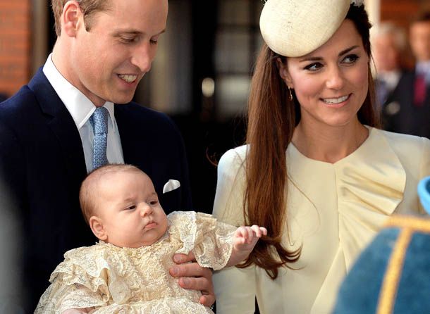 Prince George christening