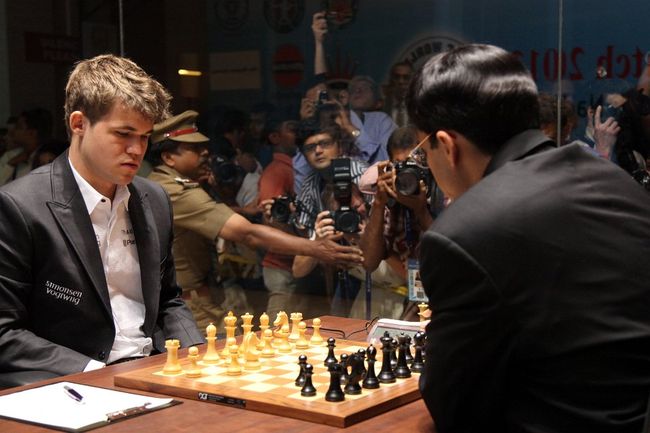 Magnus Carlsen vs Viswanathan Anand